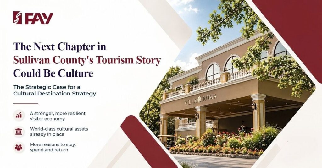 Sullivan County cultural tourism strategy and hospitality development